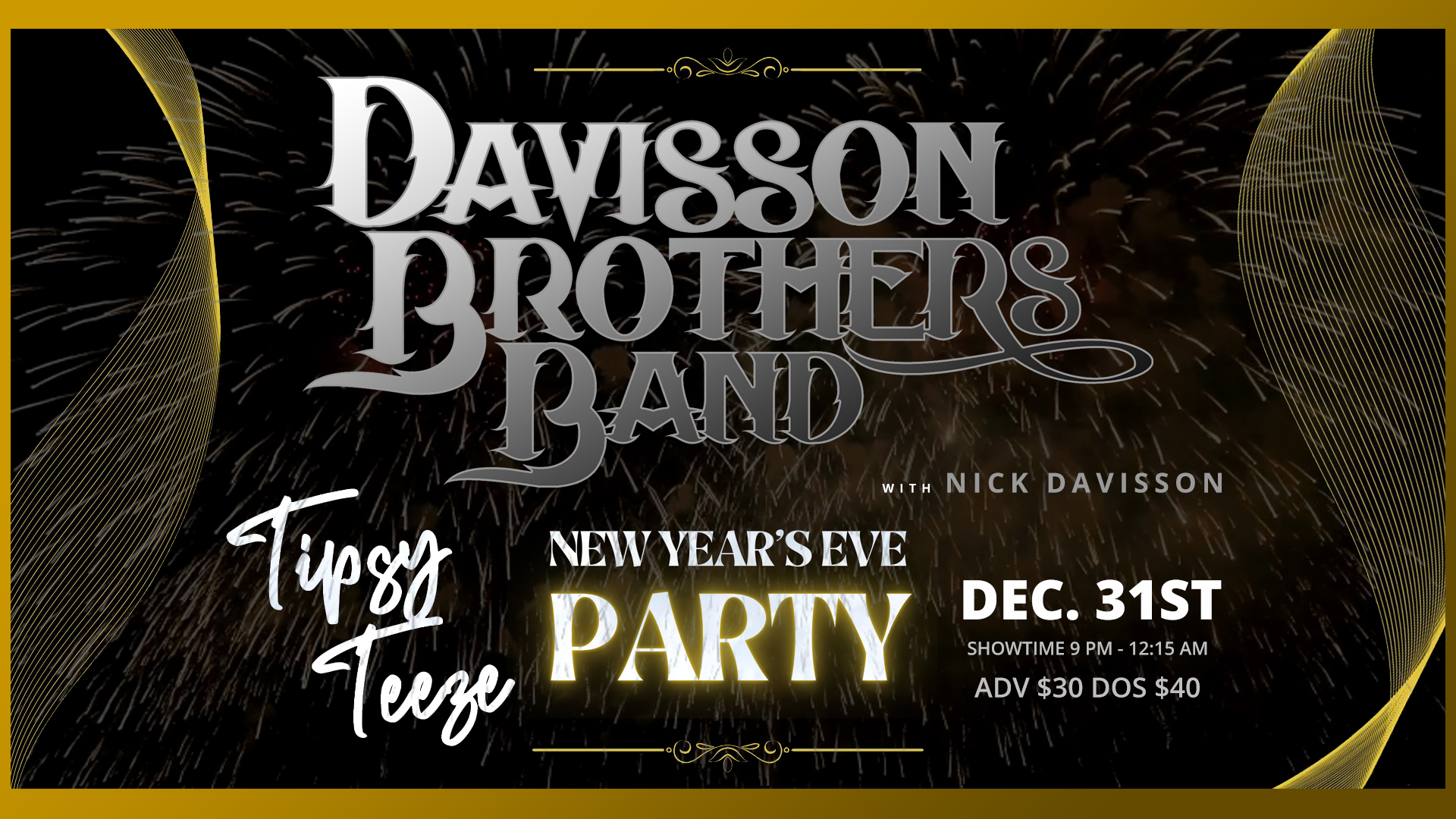 Davisson Brothers Band – NYE Party
