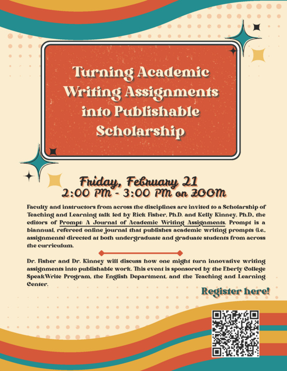 Turning Academic Writing Assignments into Publishable Scholarship