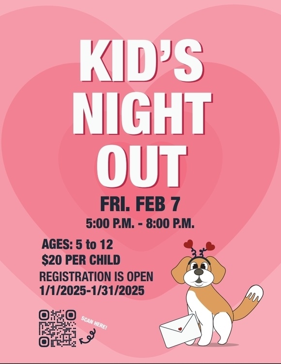 Valentine’s Kids Night Out