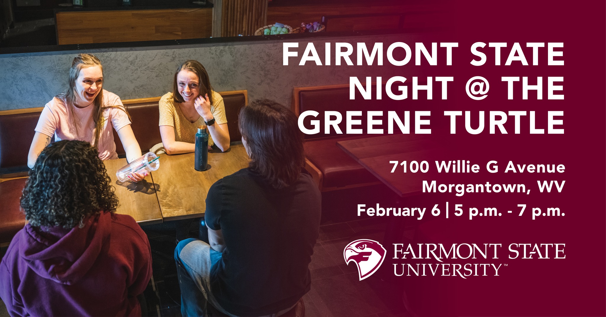 Fairmont State Night at the Greene Turtle