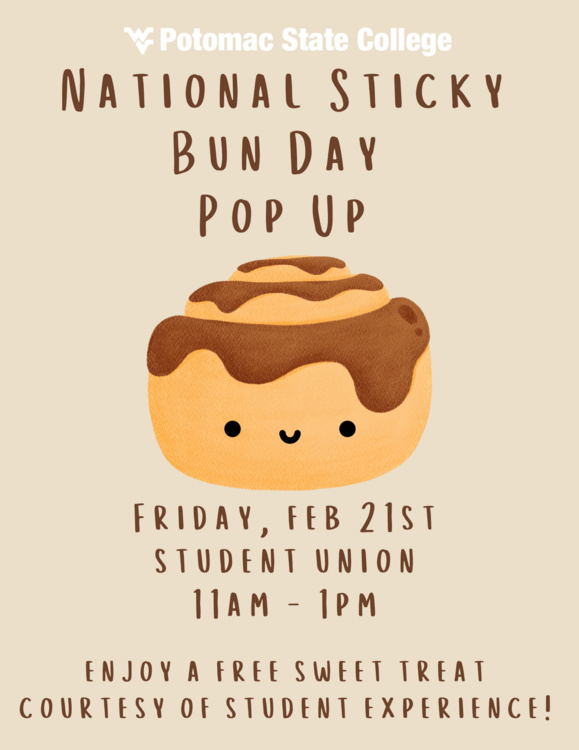 PSC National Sticky Bun Day Pop Up