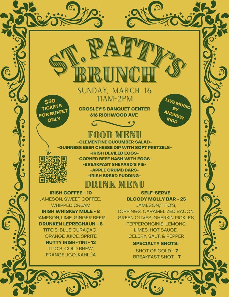 St. Patty’s Brunch