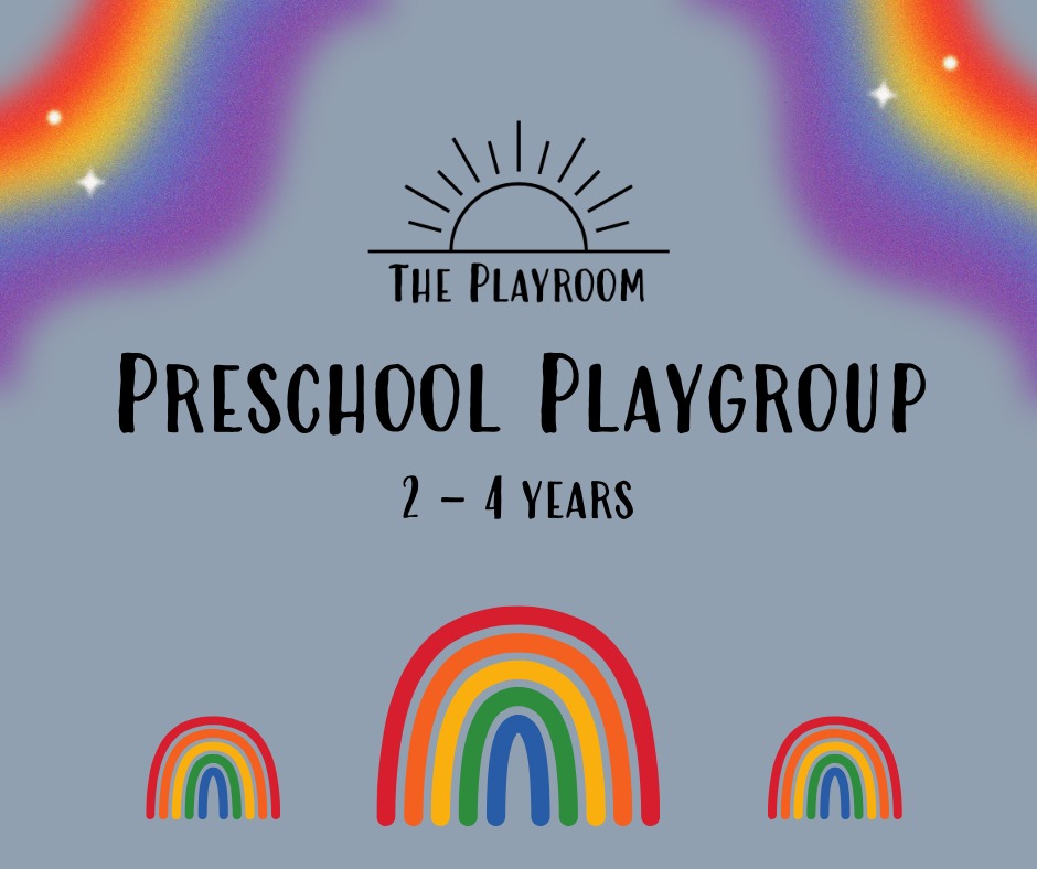 Preschool Playgroup: Rainbow party