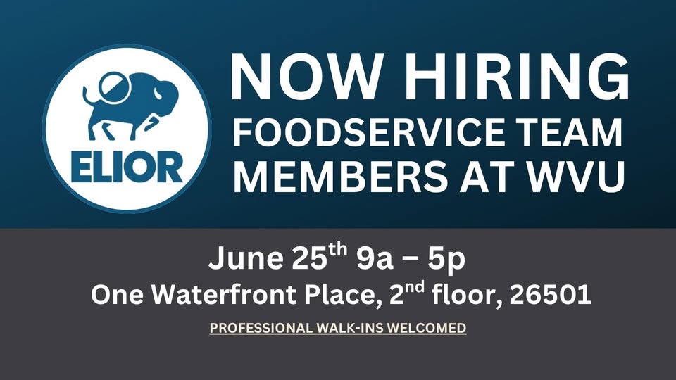 Elior at WVU: Foodservice Team Member Hiring Event