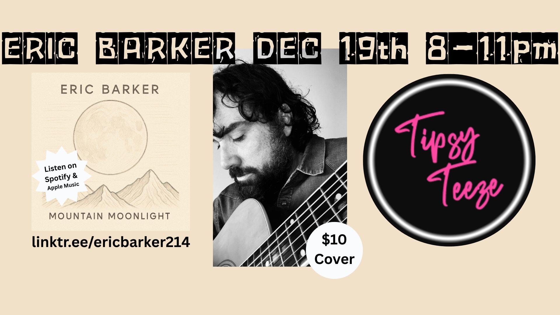 Eric Barker LIVE at Tipsy Teeze Music Hall