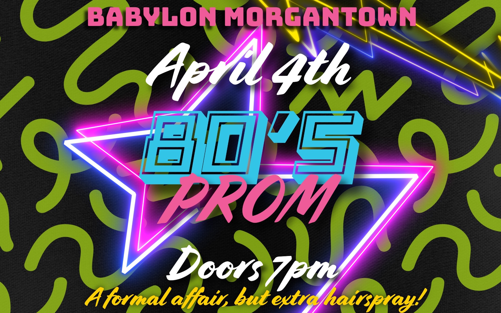 80s PROM AT BABYLON!