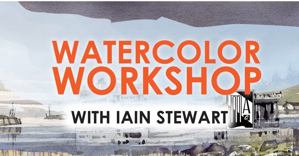 Watercolor Workshop with Iain Stewart