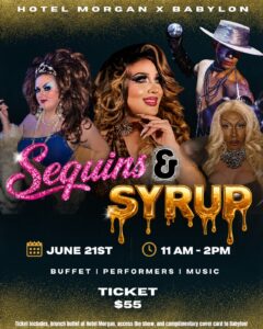 Drag Brunch @ Hotel Morgan