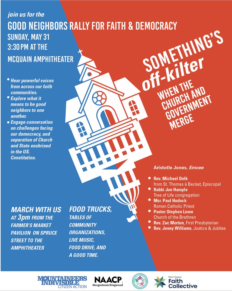 Good Neighbors Rally for Faith & Democracy