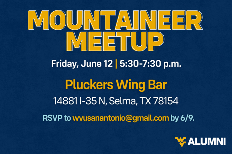 WVU Alumni Association – San Antonio Chapter Mountaineer Meetup