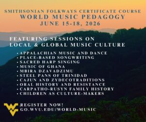 Smithsonian Folkways Certificate Course in World Music Pedagogy