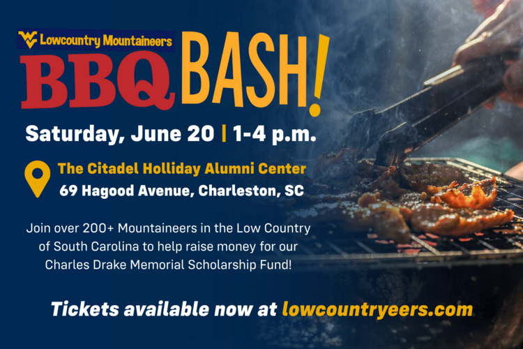 WVU Alumni Association – Low Country Chapter 19th Annual BBQ Bash & Pepperoni Roll Bake-Off