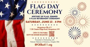 FLAG DAY CELEBRATION @ Morgantown Elks