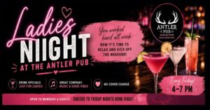 LADIES NIGHT – Every Friday!