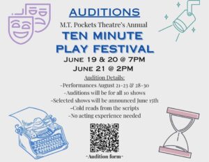 10-Minute Play Festival Auditions