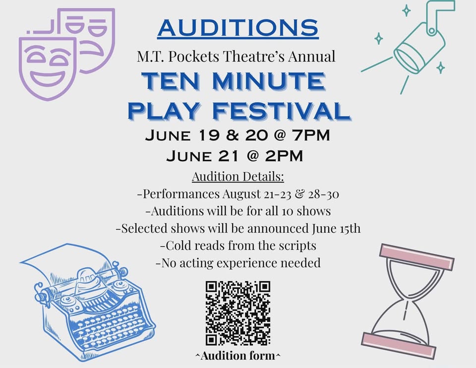 10-Minute Play Festival Auditions