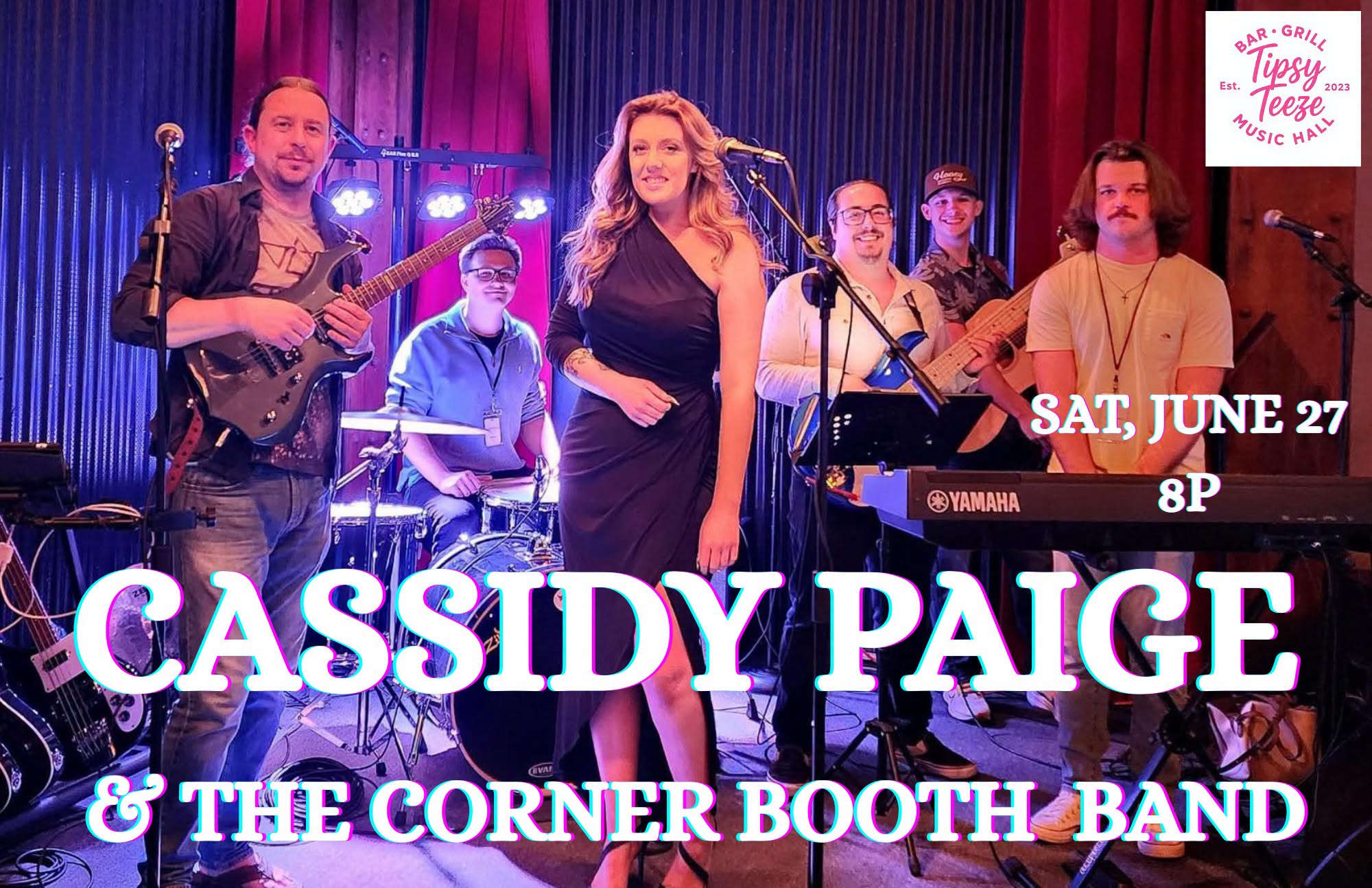 CASSIDY PAIGE & THE CORNER BOOTH BAND @ Tipsy Teeze