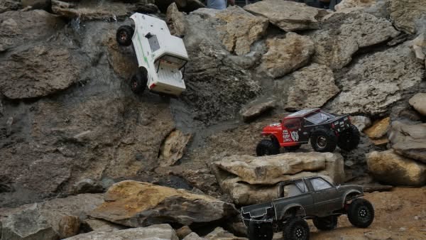 Truck giveaway and crawler meet