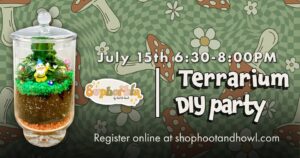 Gnome Terrarium DIY Party