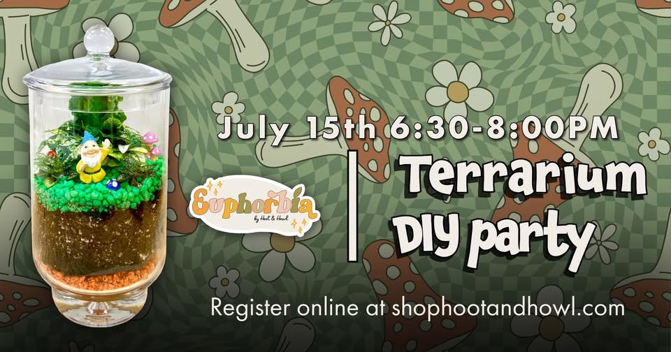 Gnome Terrarium DIY Party